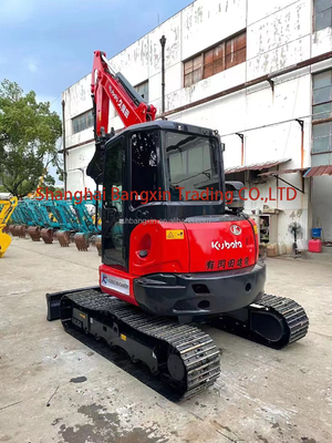 Excavadora de excavadora usada Kubato KX163 con capacidad de 0.25 cubos