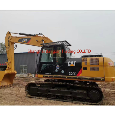 Peso de la máquina de 20 toneladas Mini excavadora usada CAT 320D en Shanghai Con garantía de aprobación CE/EPA