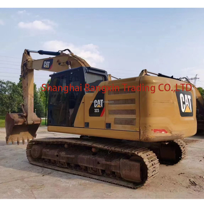 20 toneladas CAT 323 Mini excavadora máquina usada con capacidad de cubo de 1,2M3 y buen estado
