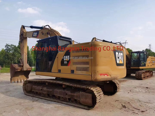 20 toneladas CAT 323 Mini excavadora máquina usada con capacidad de cubo de 1,2M3 y buen estado