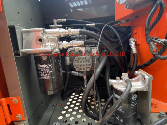 Tiempo de entrega de 7 días Usado Hitachi ZX120 mini excavadora con válvula hidráulica original