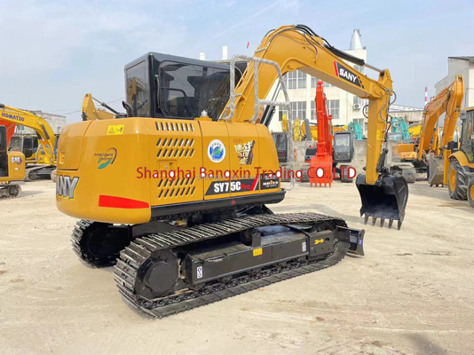 SANY SY75C Mini Excavadora 7500 KG Peso de la máquina y diseño compacto