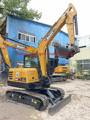 Excavadora pequeña SANY SY55C con motor ISUZU en excelente estado
