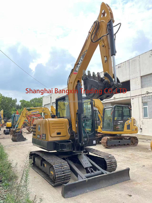 Mini excavadora SANY SY55C de 2021 con una gran potencia y estabilidad hidráulica