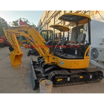 Mini excavadora Komatsu PC30 de 3 toneladas con motor Cummins Sistema hidráulico original de Japón