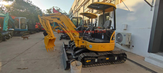 Mini excavadora Komatsu PC30 de 3 toneladas con motor Cummins Sistema hidráulico original de Japón