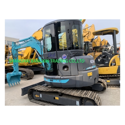 buena condición Kobelco SK55SR mini excavadora de gran potencia y estabilidad hidráulica