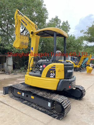 Máquina de construcción Mini excavadora usada Komatsu PC40MR con peso de operación de 4 toneladas