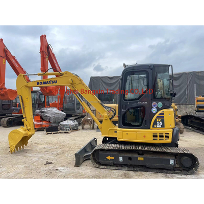 2020 Usado Komatsu PC55MR Mini Excavadora / Excavadora de Rastreador con todas las funciones normales