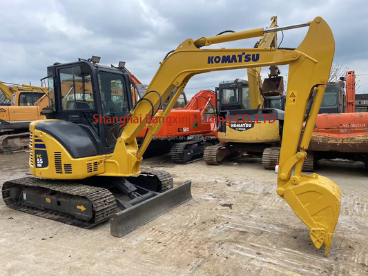 2020 Usado Komatsu PC55MR Mini Excavadora / Excavadora de Rastreador con todas las funciones normales