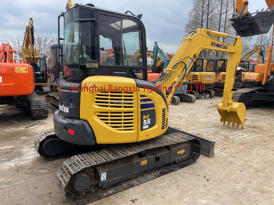 2020 Usado Komatsu PC55MR Mini Excavadora / Excavadora de Rastreador con todas las funciones normales