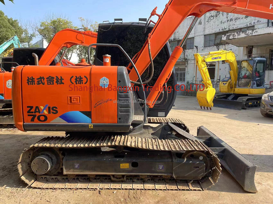 2023 excavadora usada para gatos Hitachi ZX70 excavadora usada mini excavadora en buen estado