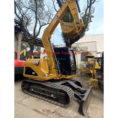 Excavadora mini usada CAT 307D Máquina de excavadora de segunda mano con bomba hidráulica original