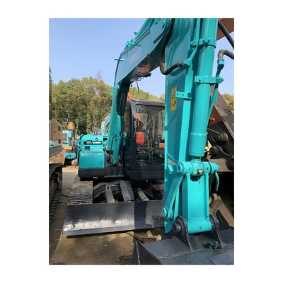 Excavadora Kobelco SK75 usada y en buen estado ideal para la construcción de ingeniería