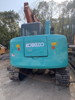Excavadora Kobelco SK75 usada y en buen estado ideal para la construcción de ingeniería