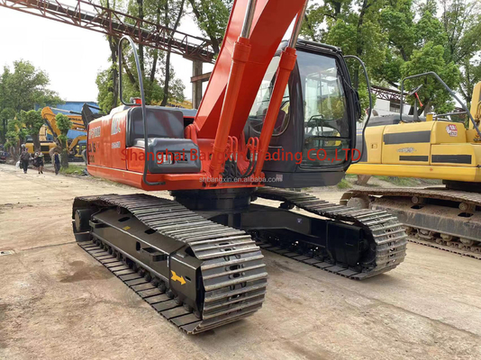Hitachi ZX200 Crawler Excavator de segunda mano Todas las funciones normales 7 días Tiempo de entrega