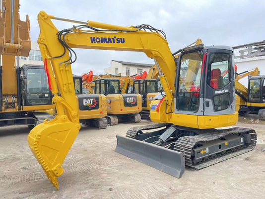 Mini excavadora Komatsu PC78US original de 2020 con horas de trabajo bajas y bomba hidráulica