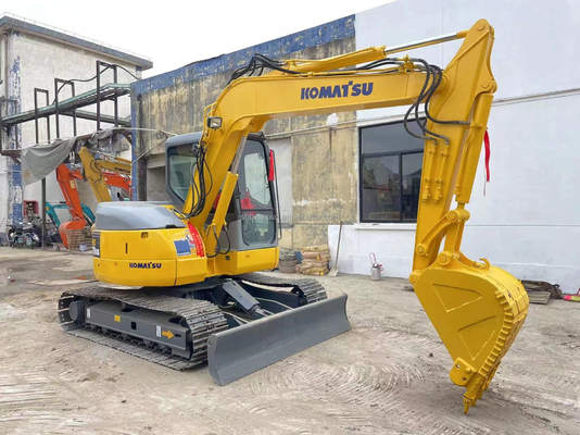Mini excavadora Komatsu PC78US original de 2020 con horas de trabajo bajas y bomba hidráulica