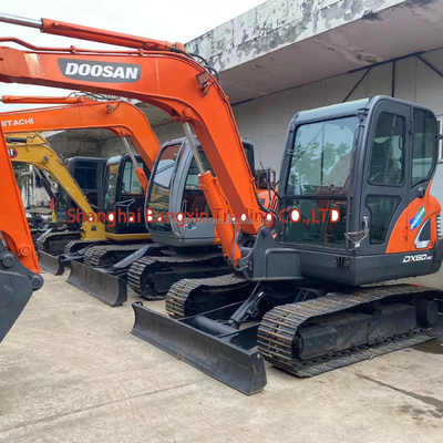 Bomba hidráulica original Fuerte potencia y estabilidad hidráulica Excavadora usada Doosan DX60