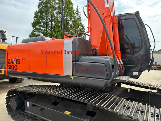 Excavadora usada Hitachi ZX200-HHE con 90% de grado y certificación EPA / CE