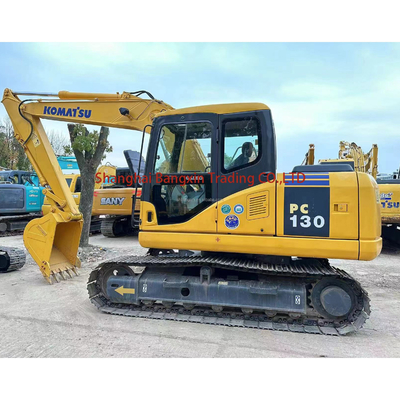 Palabras clave de la industria Edición limitada global Komatsu Excavadora usada PC130-7 con cubo gratis