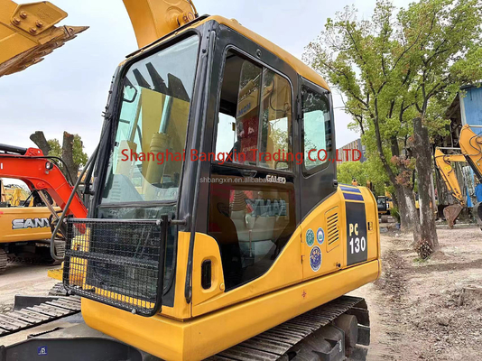 Palabras clave de la industria Edición limitada global Komatsu Excavadora usada PC130-7 con cubo gratis
