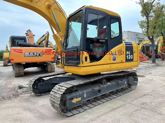 Palabras clave de la industria Edición limitada global Komatsu Excavadora usada PC130-7 con cubo gratis