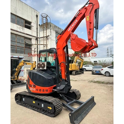 Excavadoras usadas Hitachi ZX50-3F con tiempo de entrega de 7 días en buen estado