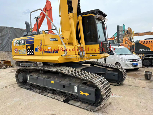 Komatsu PC200 Excavadora 100% original de Japón Maquinaria de excavadora de segunda mano 700 horas de trabajo