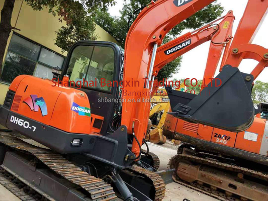 DH60 Excavadora Doosan Excavadora de segunda mano con certificación EPA/CE