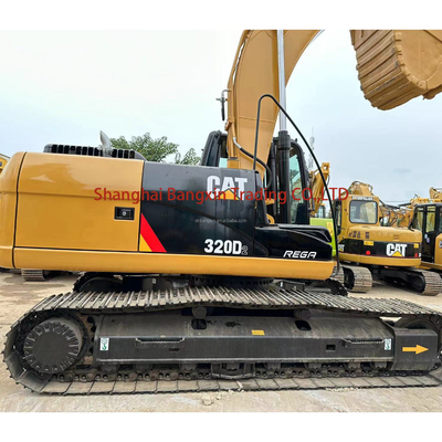 CAT 320D2L Máquina de excavadora de segunda mano con gran potencia y estabilidad hidráulica