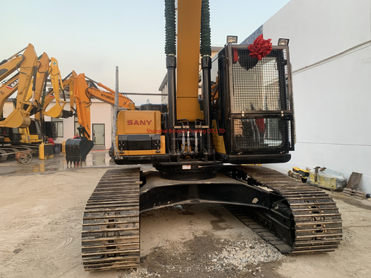 Excavadora Sany SY215 usada con gran potencia y estabilidad hidráulica