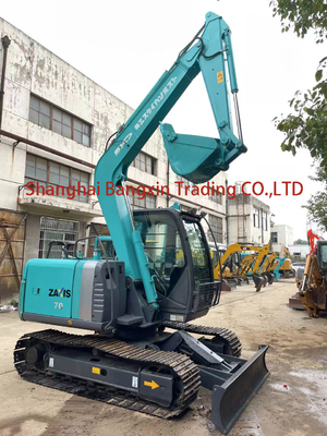 Excavadora Hitachi ZX70-3 con excelente rendimiento de trabajo y capacidad de 0.3 cubos