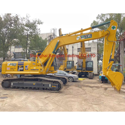 Experimenta el poder de la excavadora de segunda mano Komatsu PC240-8 con motor Cummins