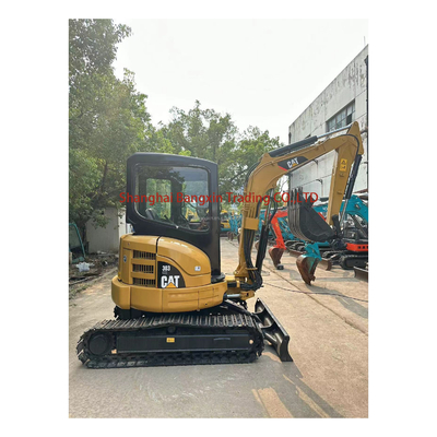 Mini excavadora usada CAT 303 en venta 3000 KG peso de la máquina original válvula hidráulica