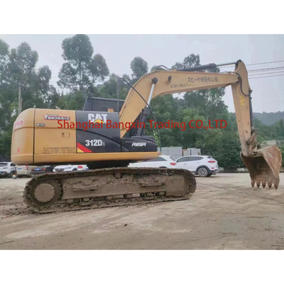 Excavadora japonesa de 12 toneladas Cat 312D2 de segunda mano Fuerte potencia y estabilidad hidráulica asequible