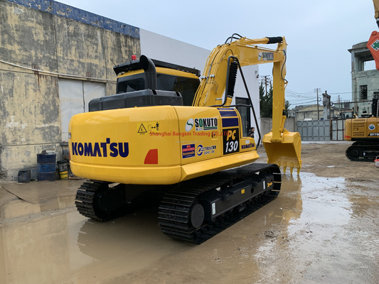 Excavadoras usadas para proyectos de construcción con cilindro hidráulico original Komatsu PC130