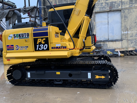 Excavadoras usadas para proyectos de construcción con cilindro hidráulico original Komatsu PC130