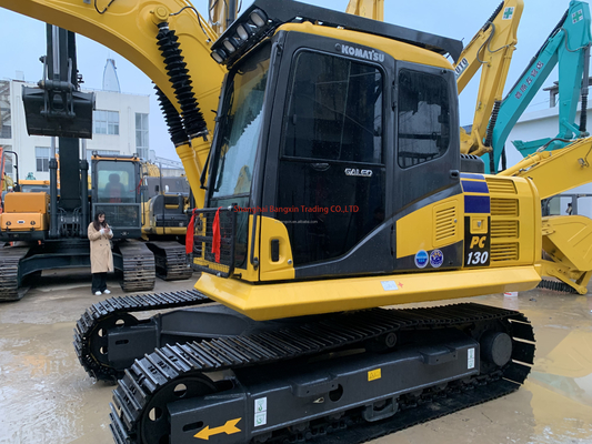 Excavadoras usadas para proyectos de construcción con cilindro hidráulico original Komatsu PC130