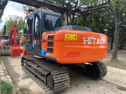 Excavadora Hitachi ZX120 de segunda mano con todas las funciones en buen estado