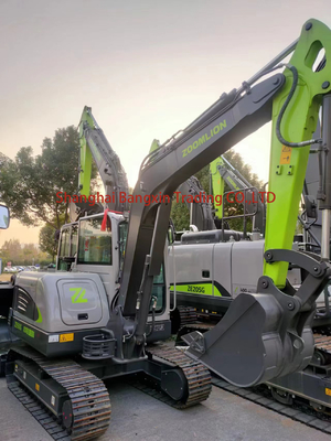 800 horas de trabajo usadas Zoomlion ZE75GA Excavadora para la construcción de ingeniería en el mejor de los casos