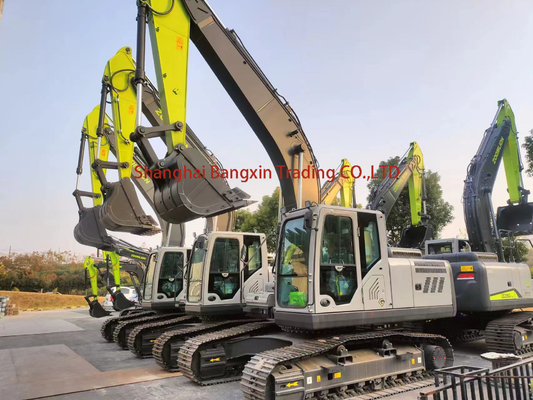 Inspección aceptada Excavadora Zoomlion ZE75GA usada con bomba hidráulica original