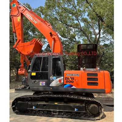 Buena excavadora de segunda mano japonesa hecha original Hitachi ZX200