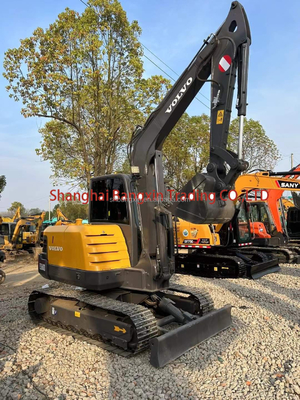 Mini excavadora VOLVO EC60D con gran potencia y estabilidad hidráulica