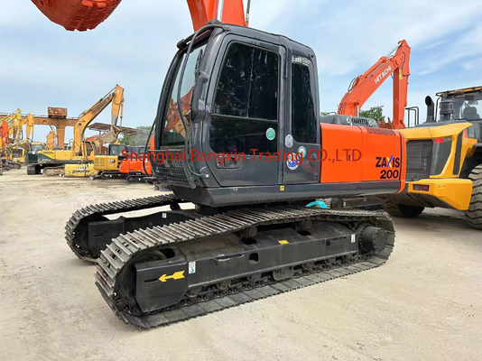Excavadora usada Hitachi ZX200-HHE con cilindro hidráulico original