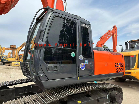 Excavadora usada Hitachi ZX200-HHE con cilindro hidráulico original