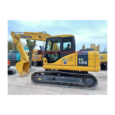 2023 Excavadora Komatsu PC130-7 de segunda mano con todas las funciones en buenas condiciones de trabajo