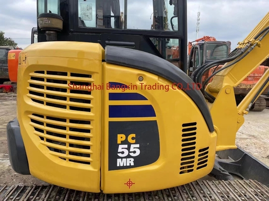 Excavadora Komatsu PC55MR-2 de 90% de grado usado con envío gratuito y alto peso de operación