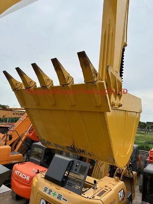 20000 KG Excavadora usada Komatsu PC200 con capacidad de 1 cubo en excelente estado