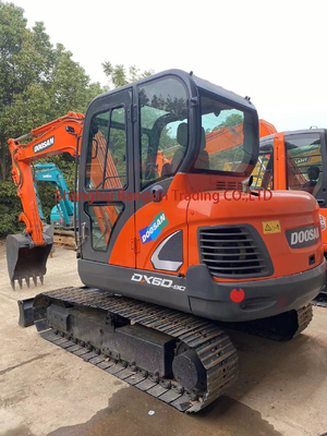Sí, podemos inspeccionar una excavadora usada Doosan de 6 toneladas en Shanghai con capacidad de 0.25 cubos.